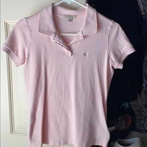 Burberry pink women’s polo